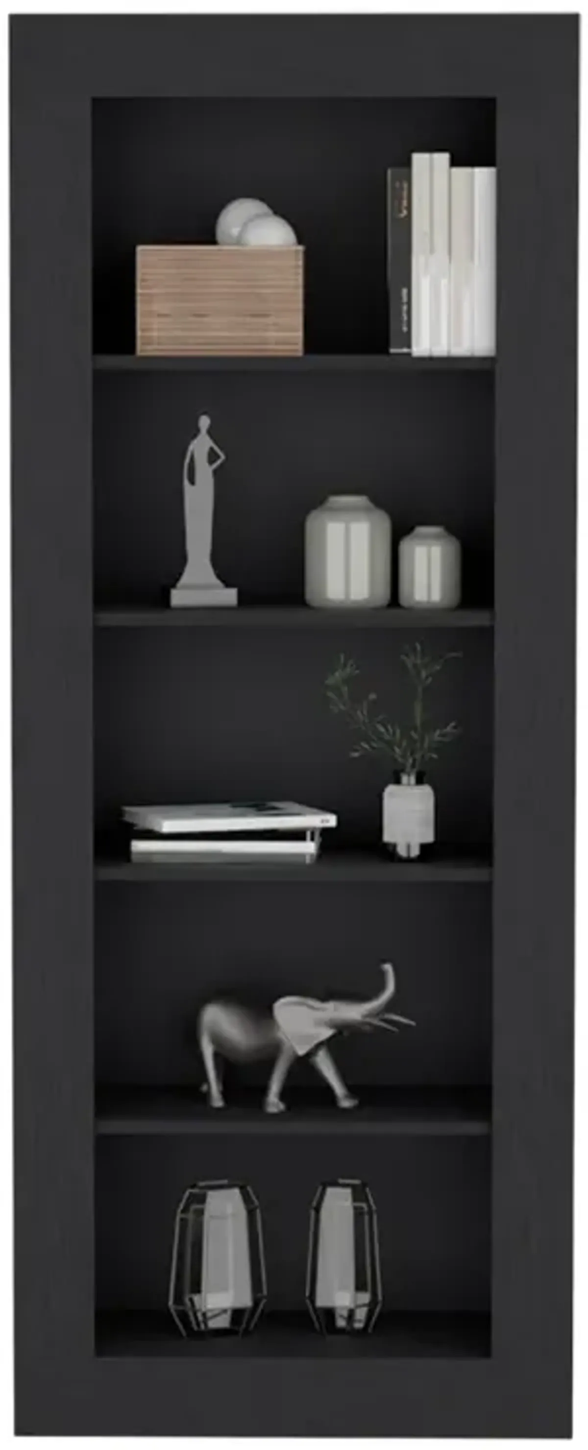 Bookcase Wray, Office, Black