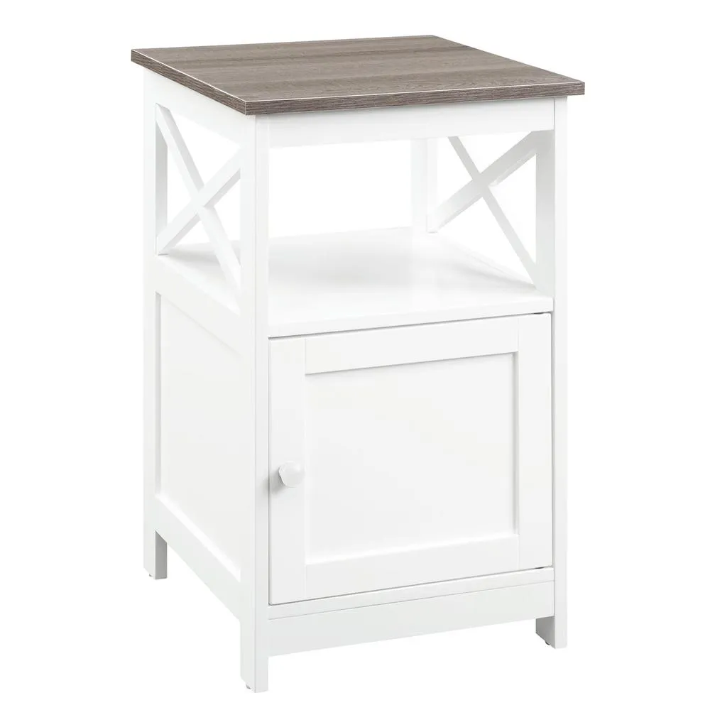 Convenience Concepts Oxford End Table with Cabinet