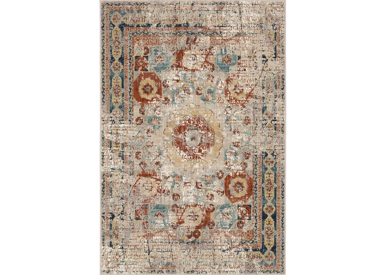 Soiree Cristales Oyster 5' 3" X 7' 10" Rug