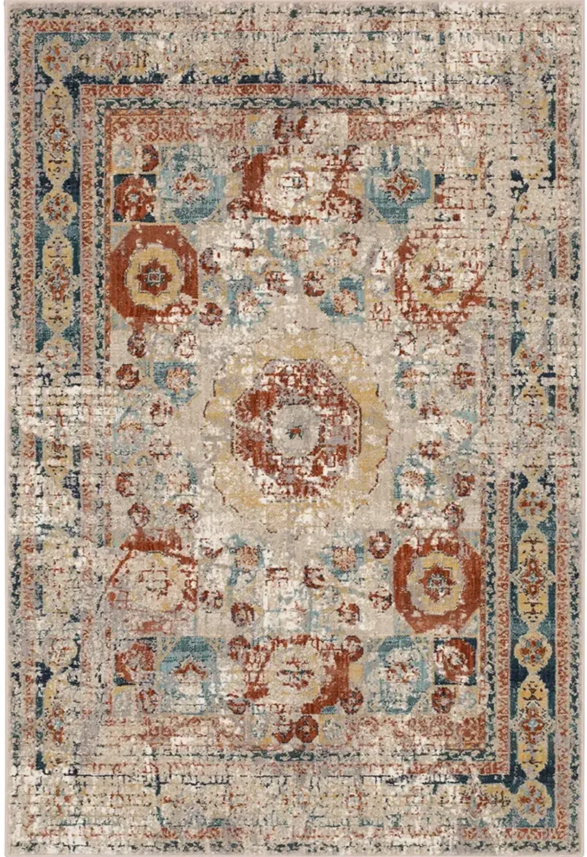 Soiree Cristales Oyster 5' 3" X 7' 10" Rug