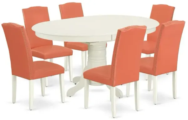 Dining Room Set Linen White