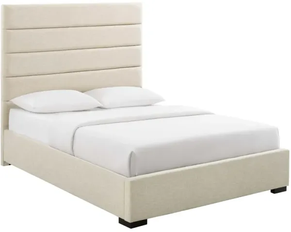 Modway - Genevieve Queen Upholstered Fabric Platform Bed