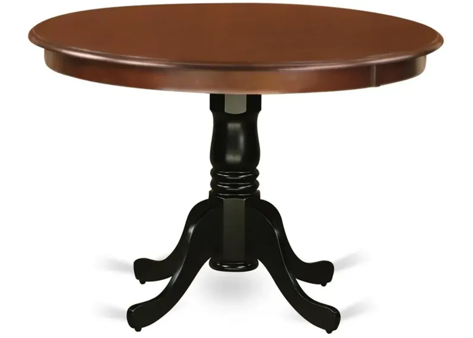 Dining Table Mahogany & Black