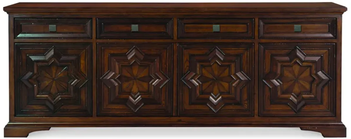 Casa Bella Carved Credenza