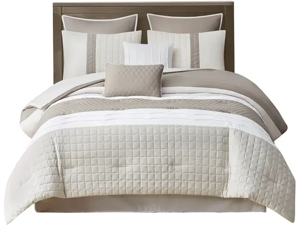 Gracie Mills Bryon 8-Piece Comforter Set