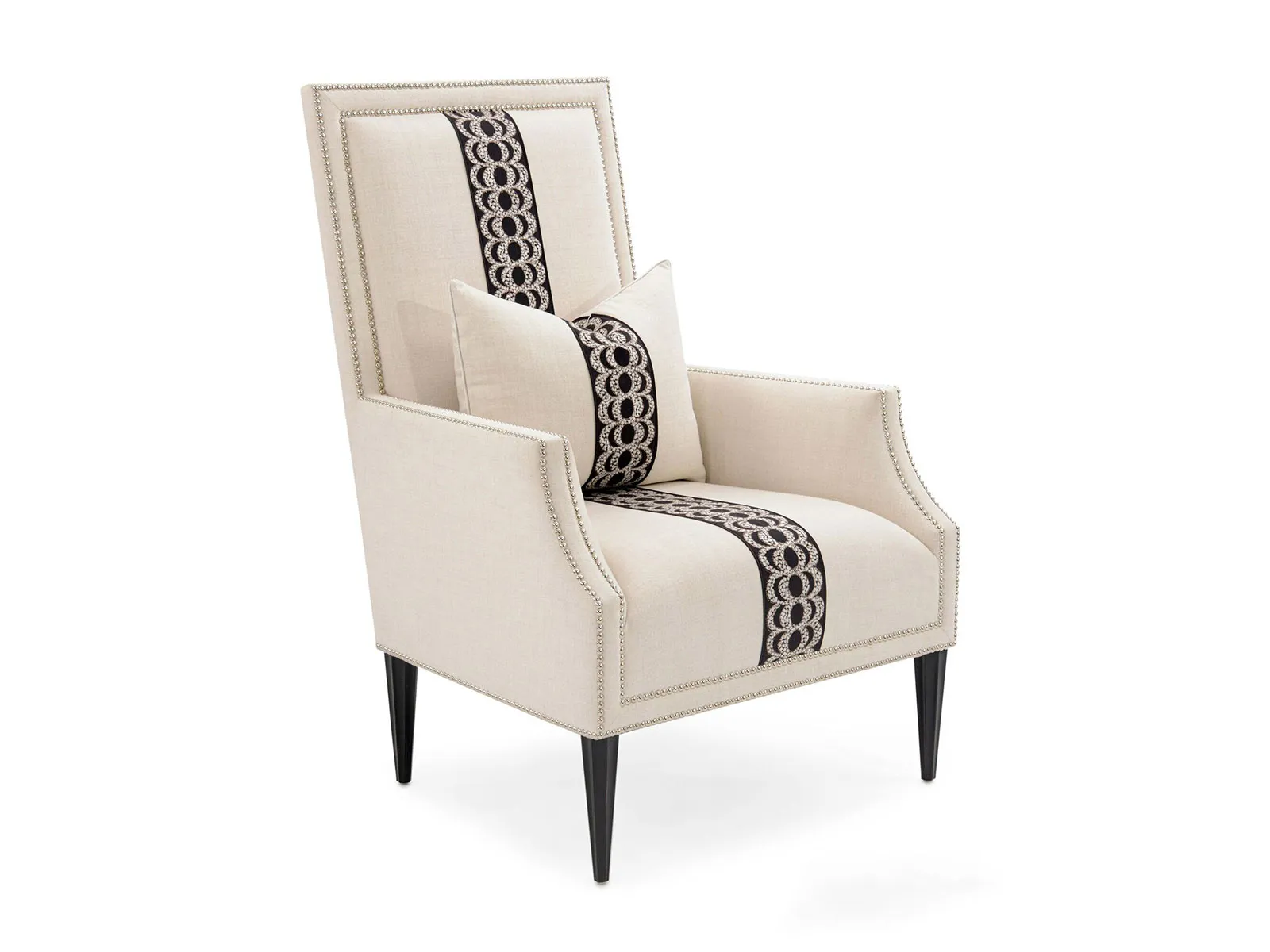 Bel-Air Black Armchair