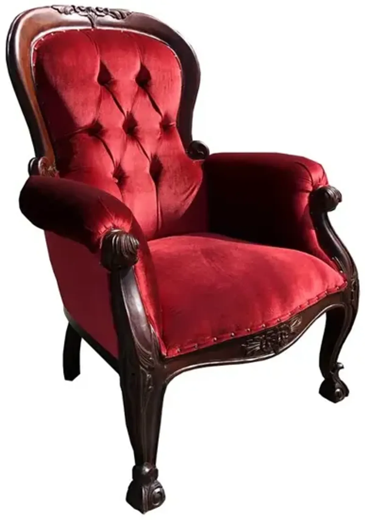 French Grandfather Arm Chair