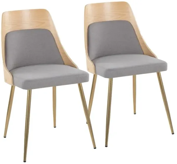 LumiSource Anabelle Chair - Set of 2