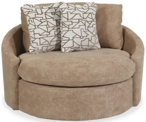 Opal Swivel Accent Chair and a Half