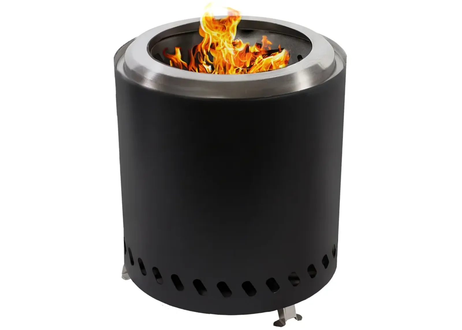 Stainless Steel Tabletop Smokeless Fire Pit - 8.5" Diameter