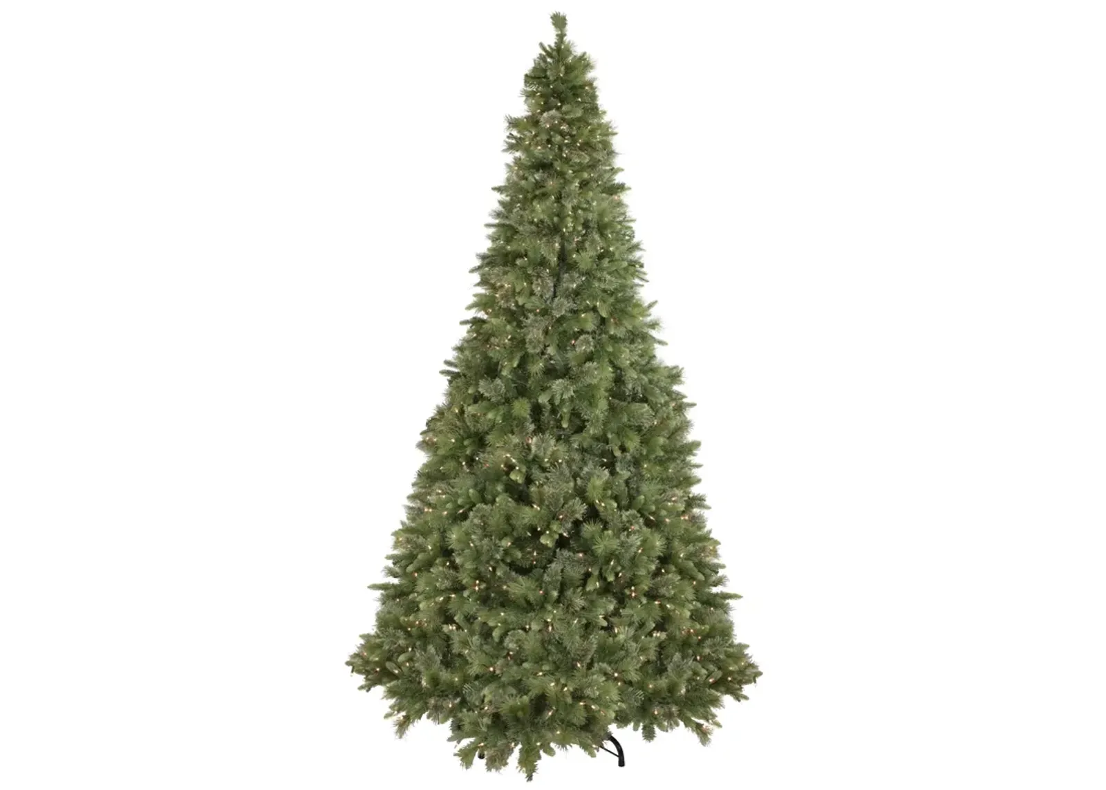 9.5' Pre-Lit Full Kingston Cashmere Pine Artificial Christmas Tree  Clear Lights