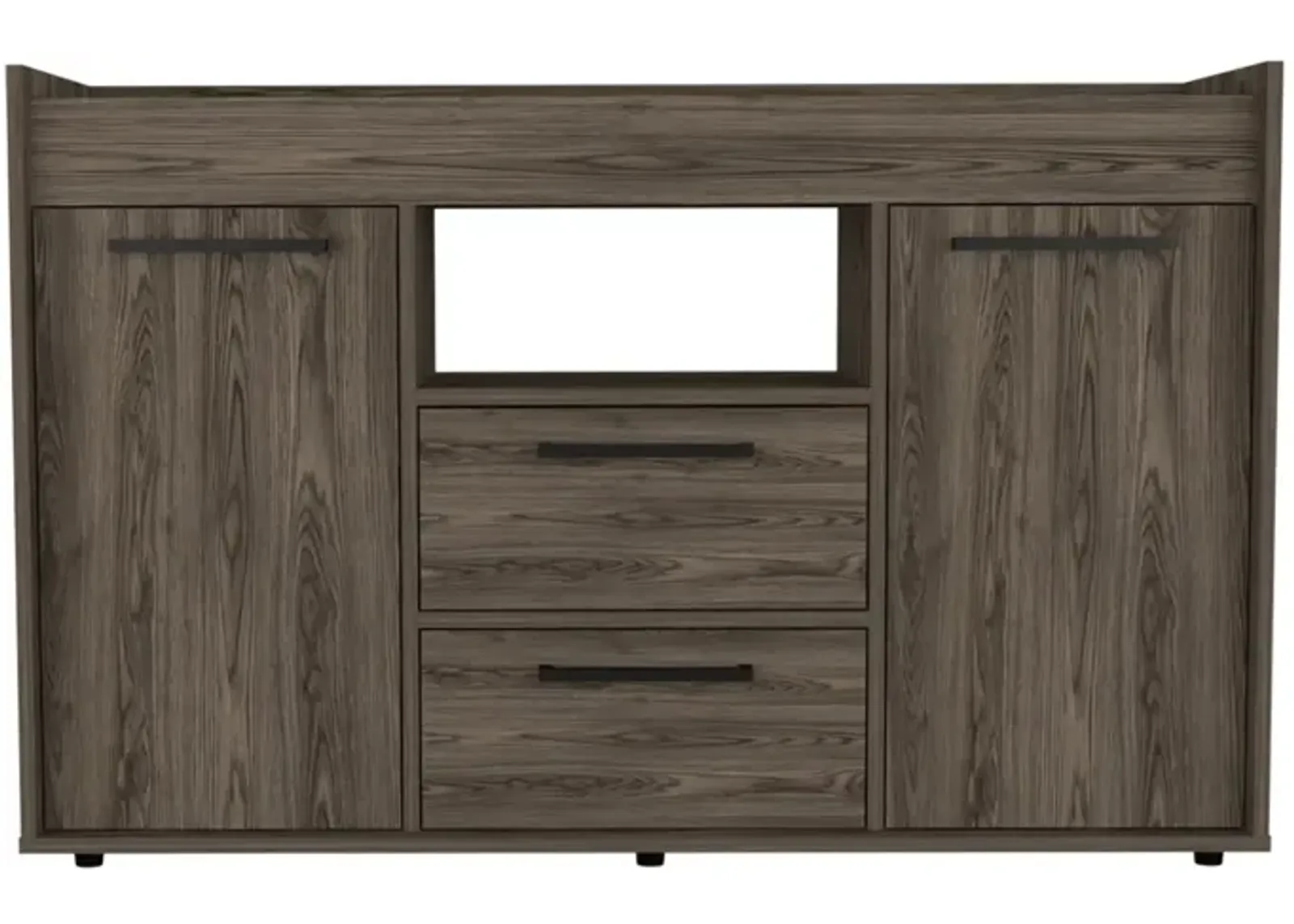 Capella 2-Drawer Sideboard Dark Walnut