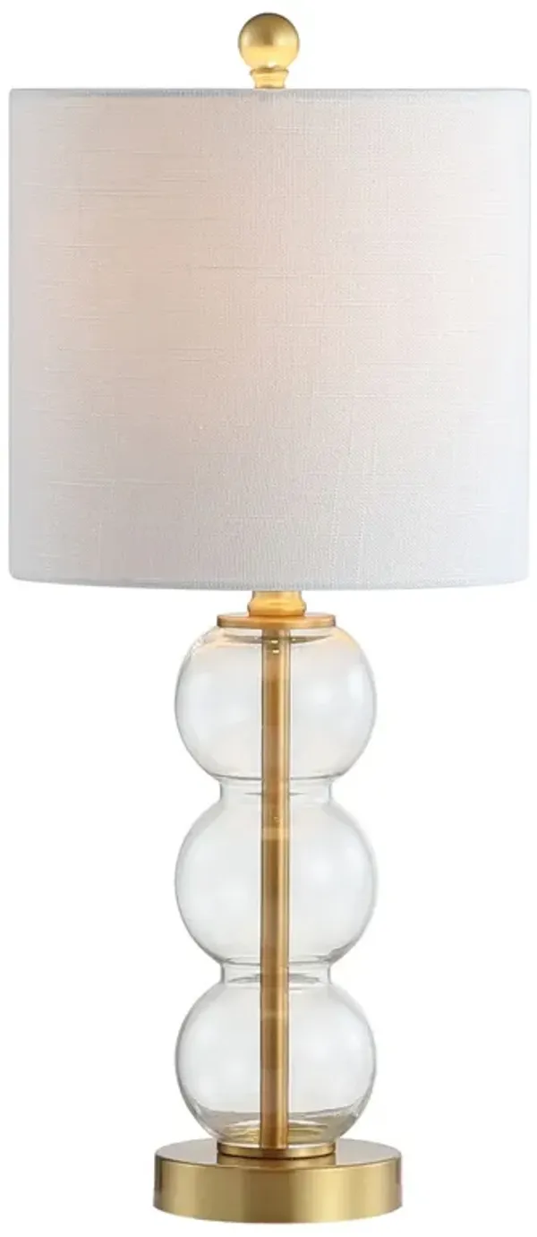 February Glassmetal LED Table Lamp