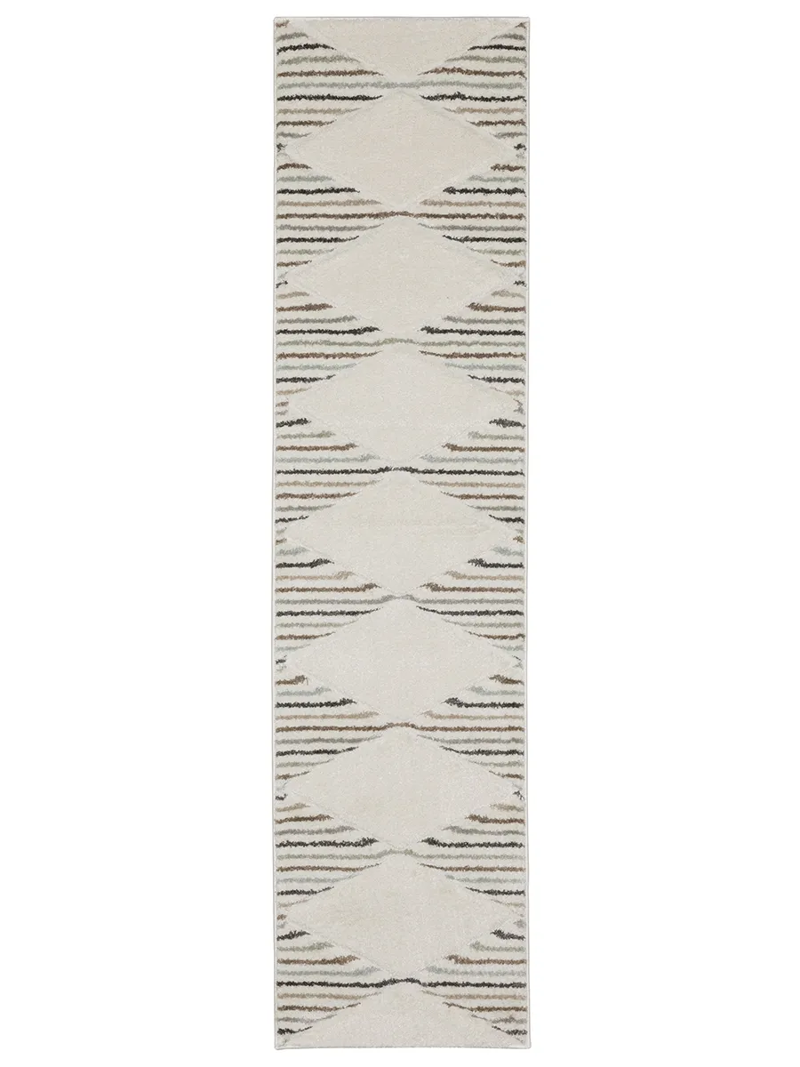 Cambria 1'10" x 7'6" Beige Rug