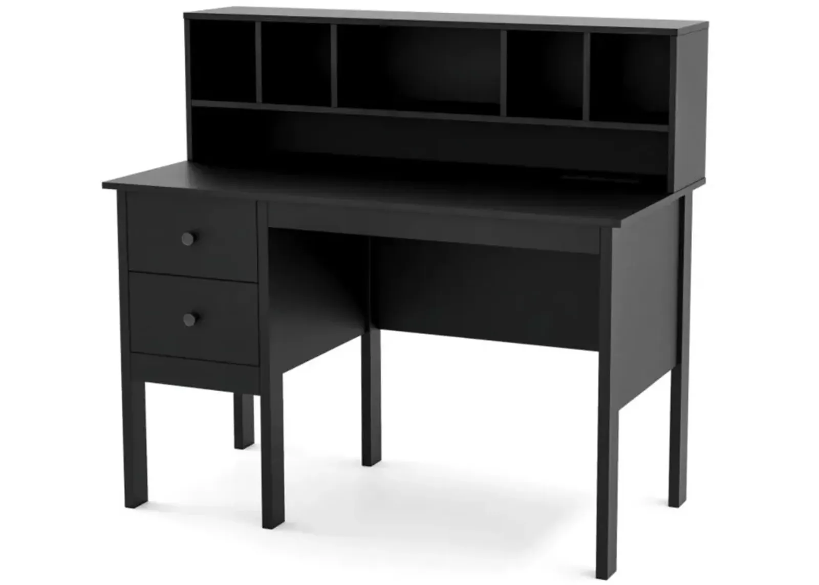 48 Inch Computer Desk with Drawers Power Outlets