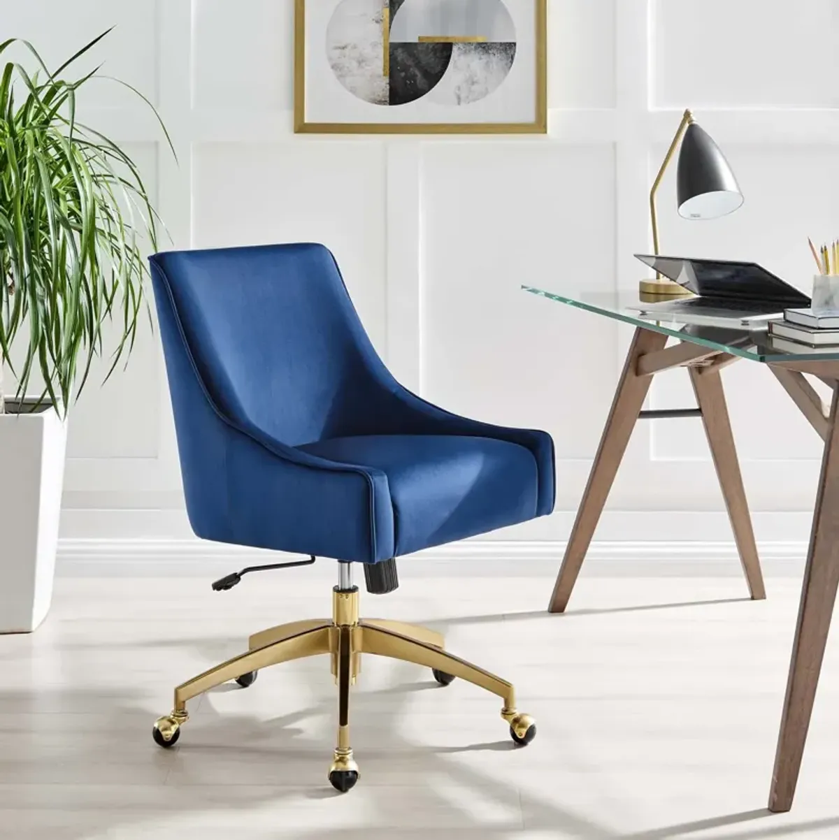 Modway Furniture - Discern Performance Velvet Office Chair