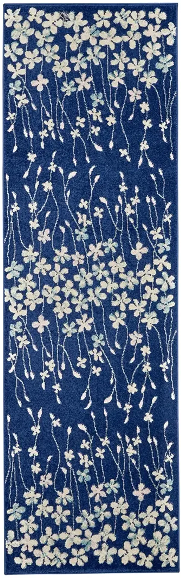 Tranquil TRA04 Navy 2' X 4' Rug