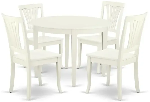 Dining Room Set Linen White