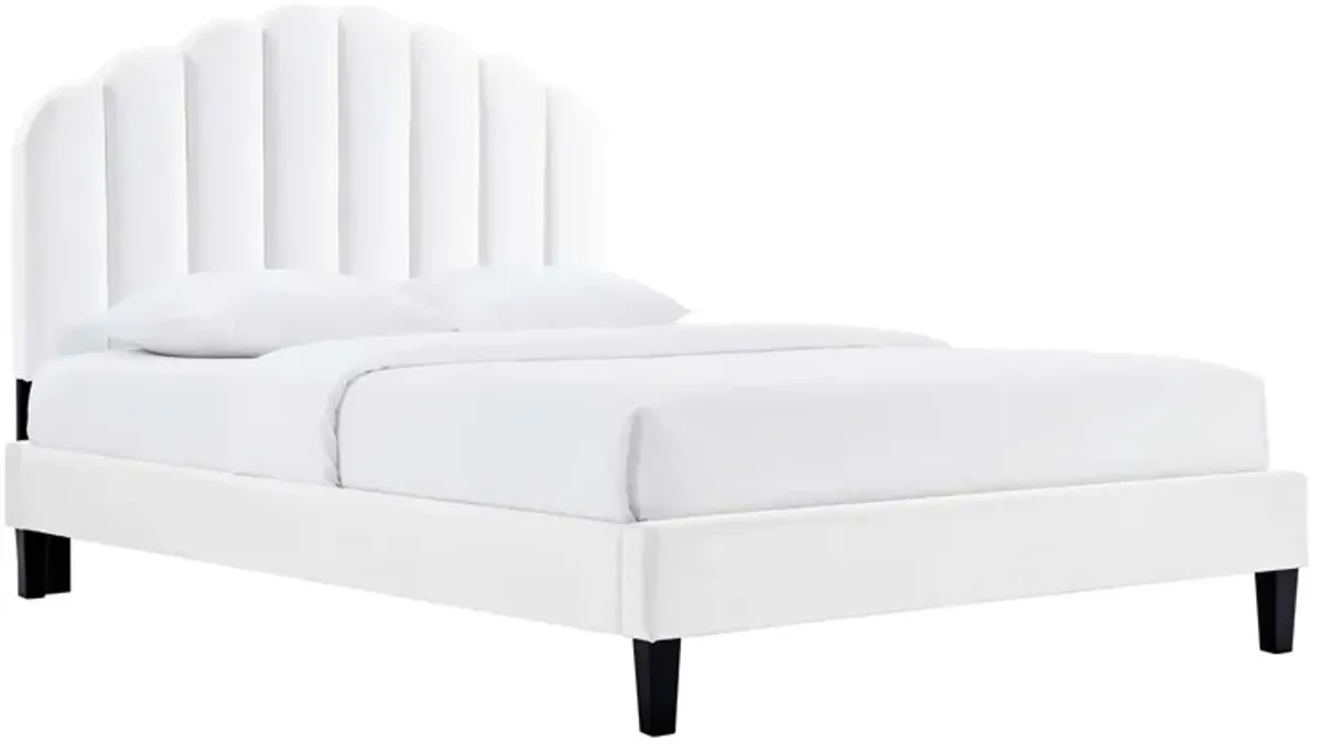 Modway - Daisy Performance Velvet Queen Platform Bed