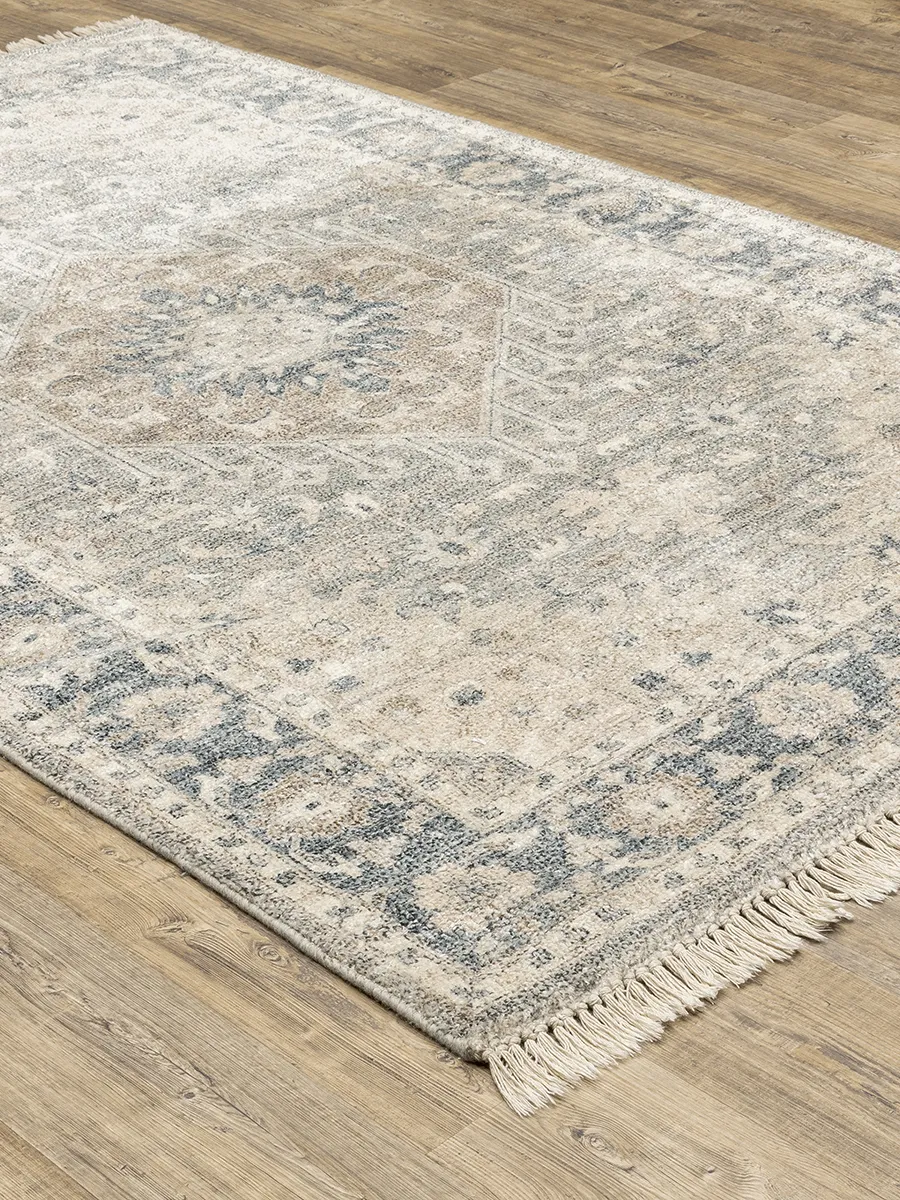 Malabar 5' x 8' Beige Rug