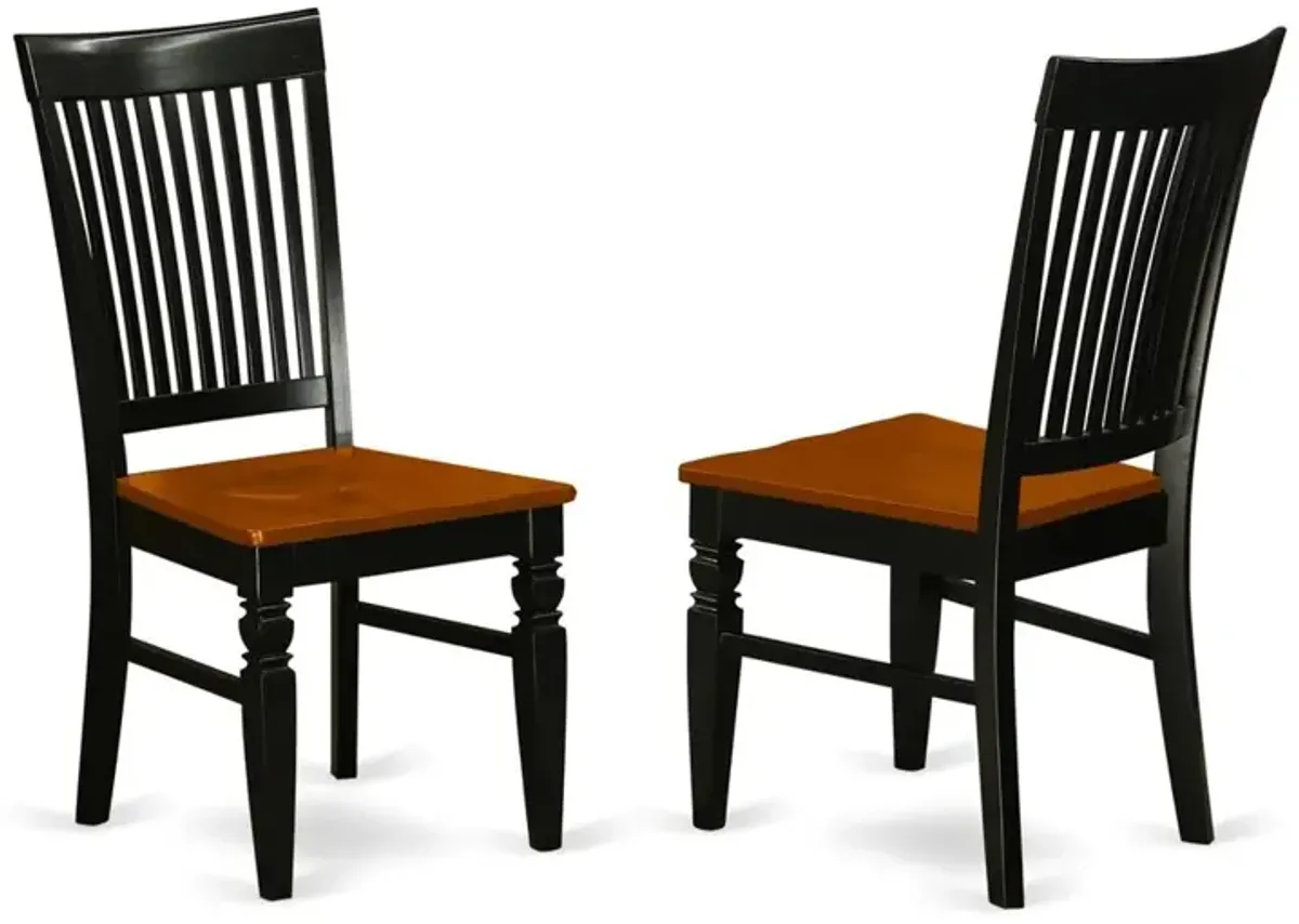 Dining Room Set Black & Cherry