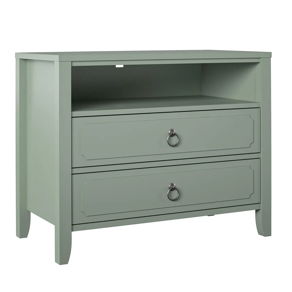 Novogratz Her Majesty 2 Drawer Nightstand