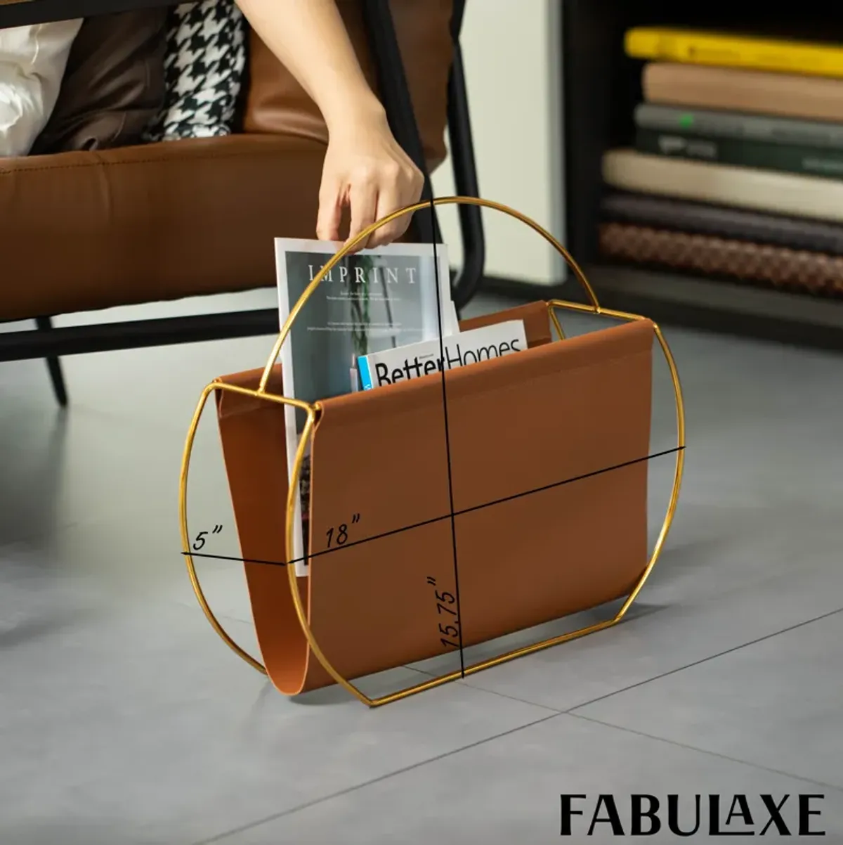 Fabulaxe 16-Inch Magazine Holder