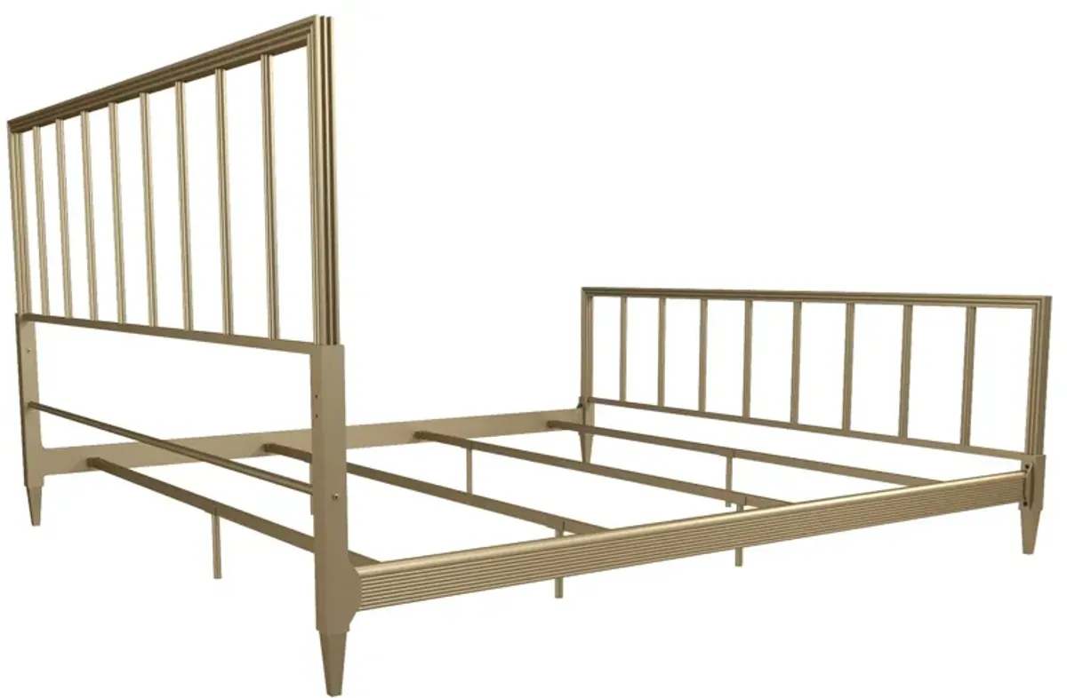 Blair Brass Metal Bed