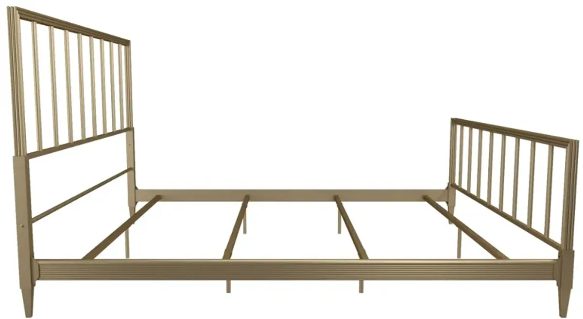 Blair Brass Metal Bed