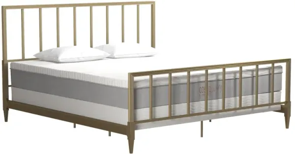 Blair Brass Metal Bed