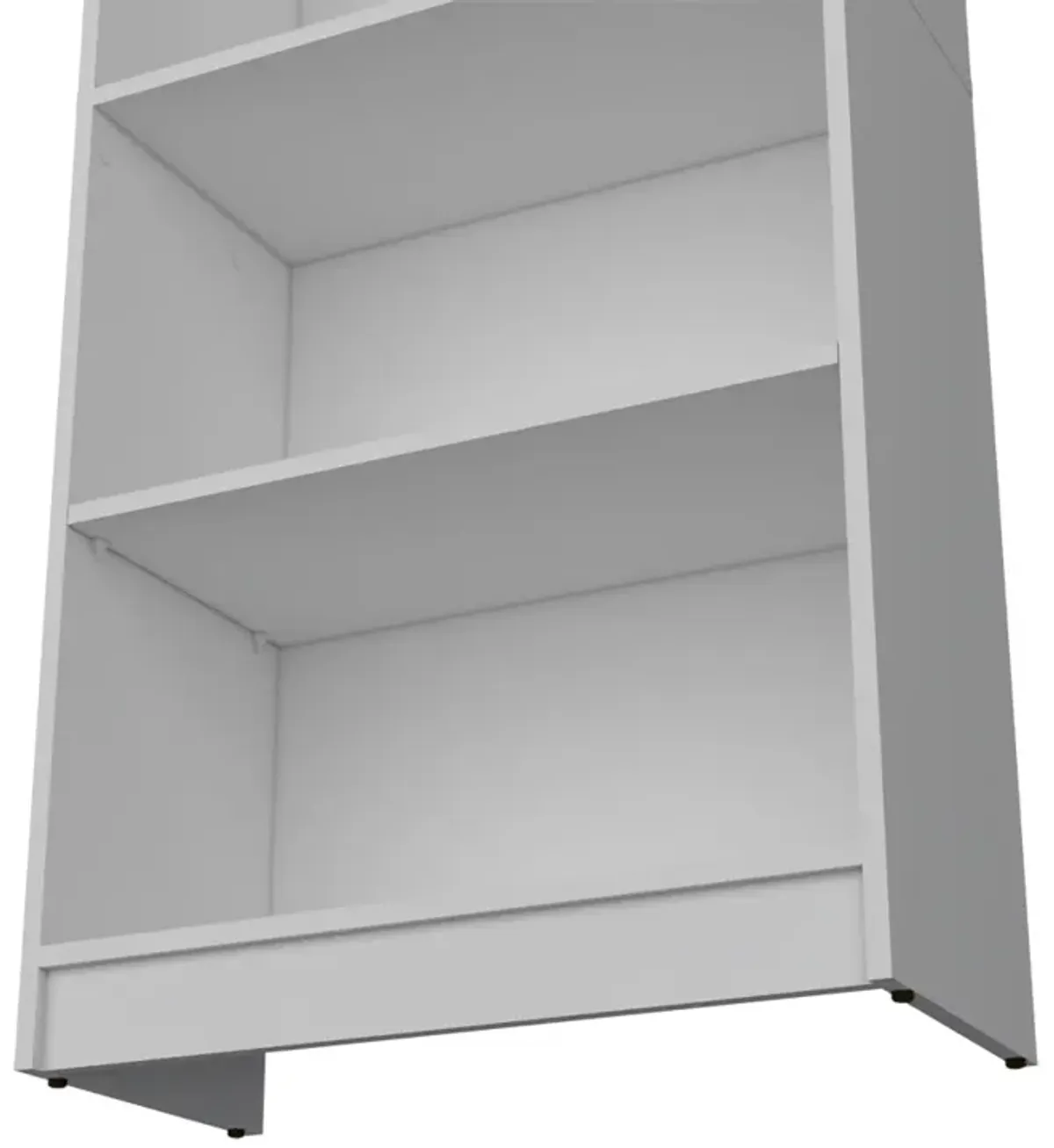 Bookcase 4-Shelves Benzoni, Office, White