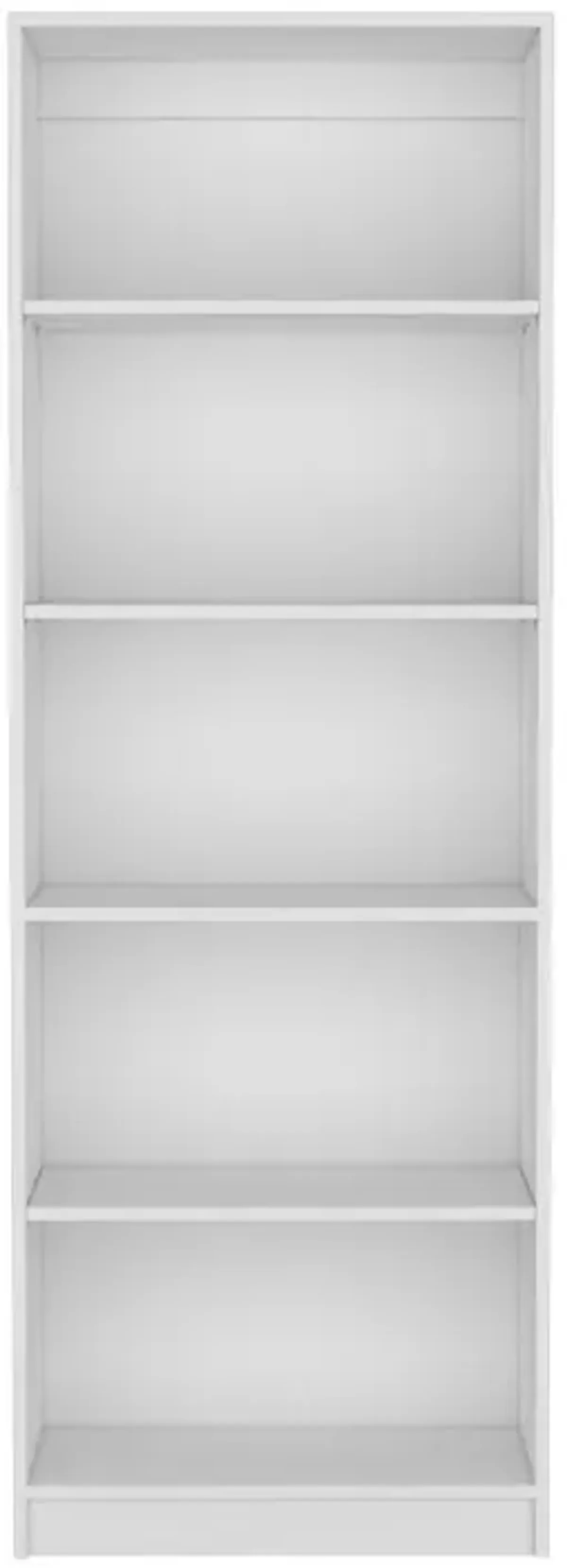 Bookcase 4-Shelves Benzoni, Office, White