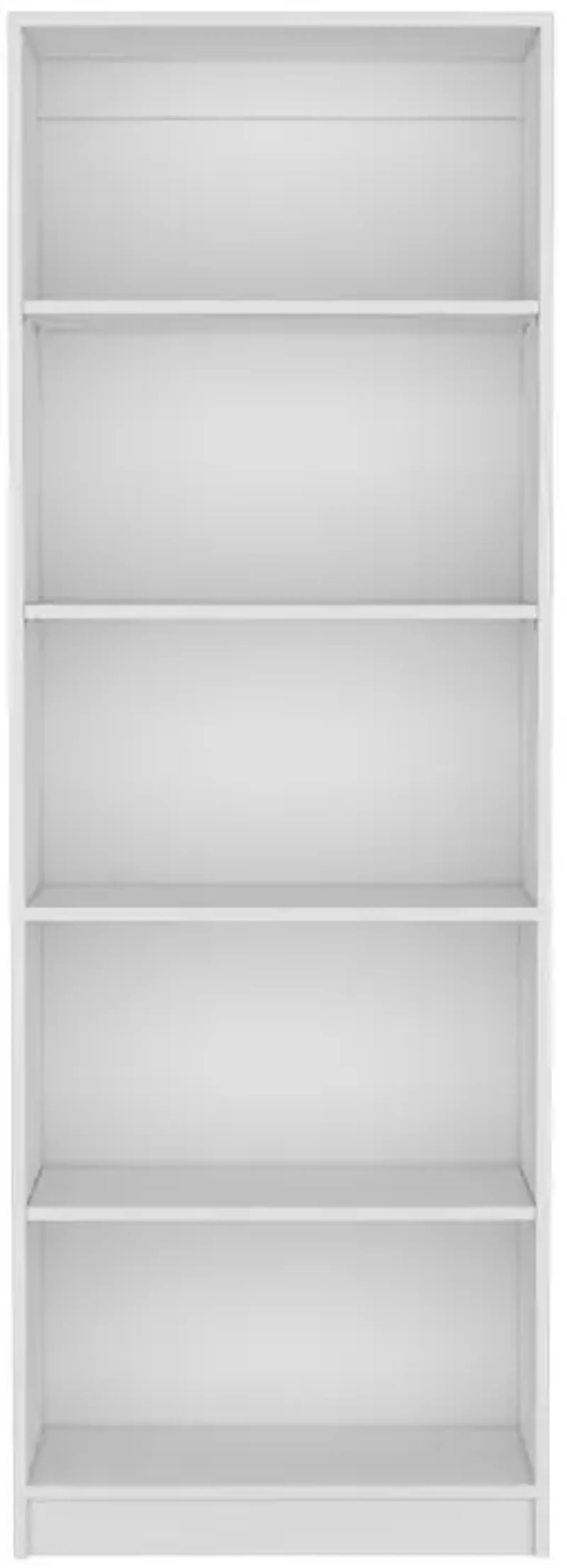 Bookcase 4-Shelves Benzoni, Office, White