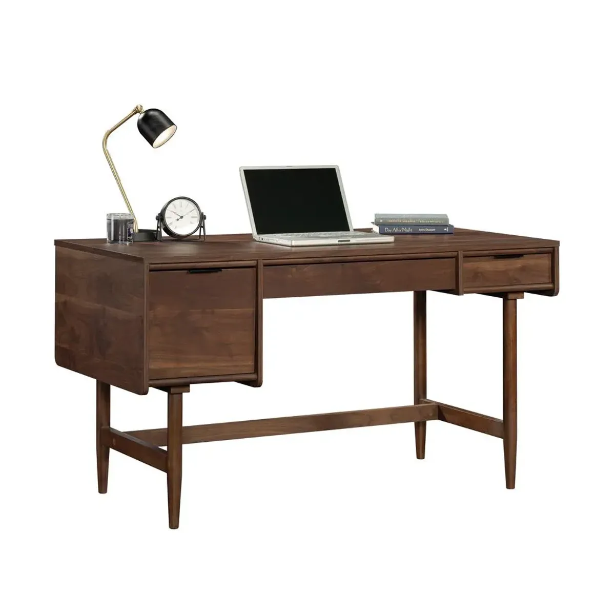 Sauder Clifford Place Desk in Grand Walnut