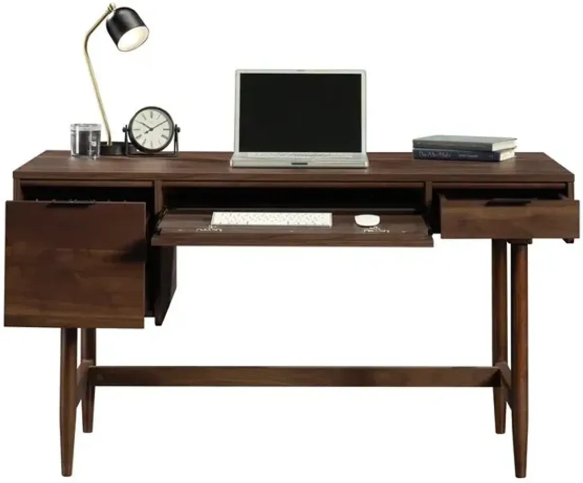 Sauder Clifford Place Desk in Grand Walnut