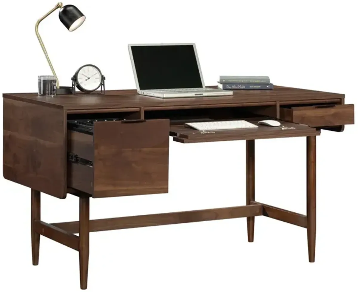 Sauder Clifford Place Desk in Grand Walnut