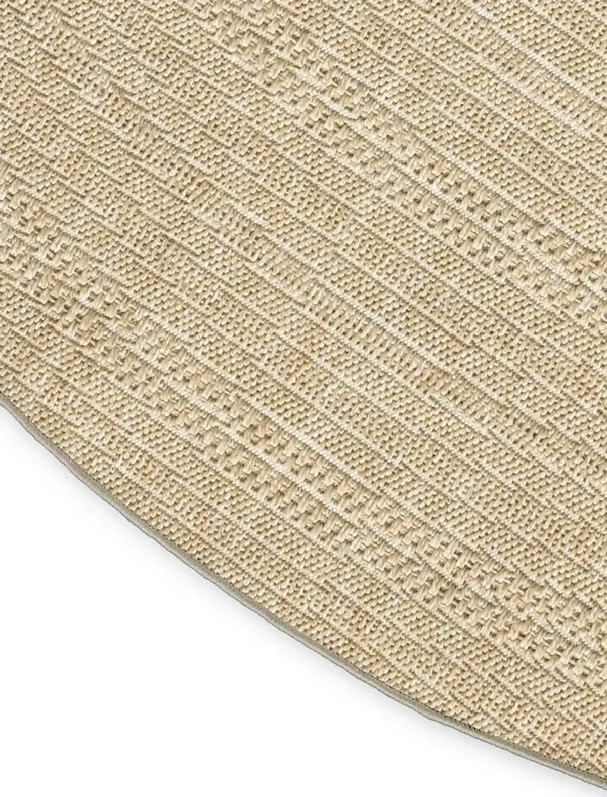 Tulum TLM04 Taupe/Ivory 8' x Round Rug