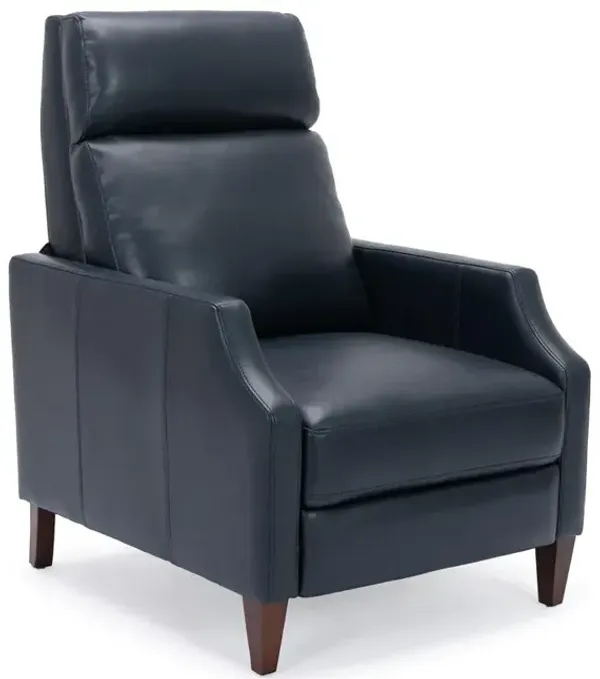 Balantyne Push Back Recliner - Midnight Blue