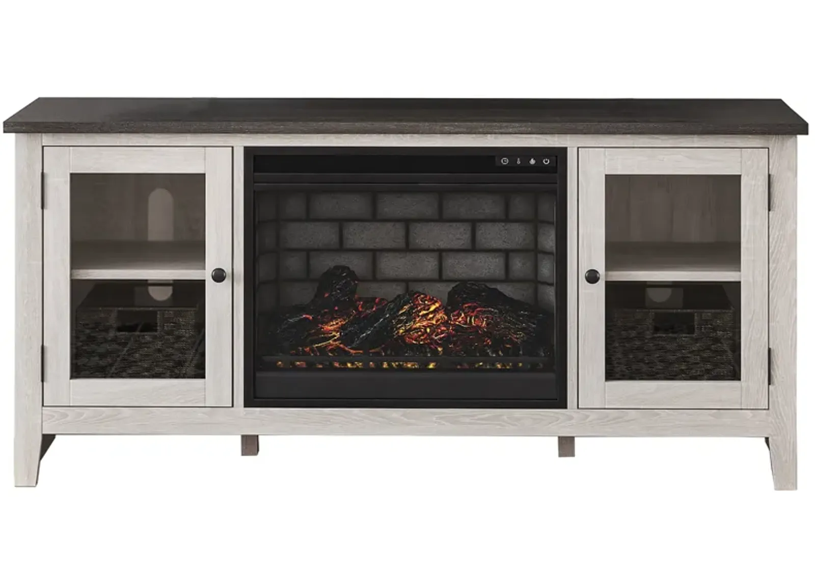 Dorrinson 60" TV Stand with Electric Fireplace