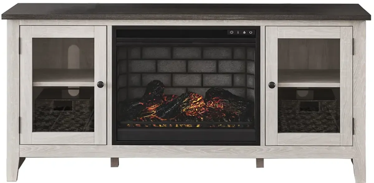 Dorrinson 60" TV Stand with Electric Fireplace