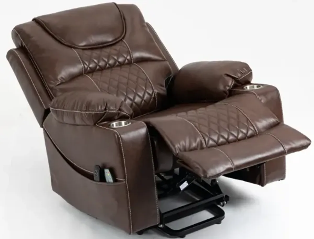 Electric Lounge Chair for Elderly Relaxation