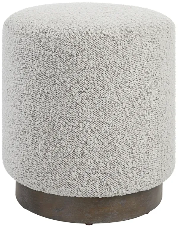 Avila Light Gray Ottoman