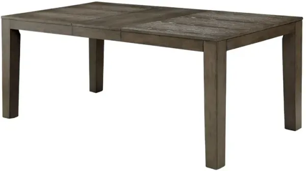 Eris I Modern Style Wooden Dining Table, Brown - Benzara