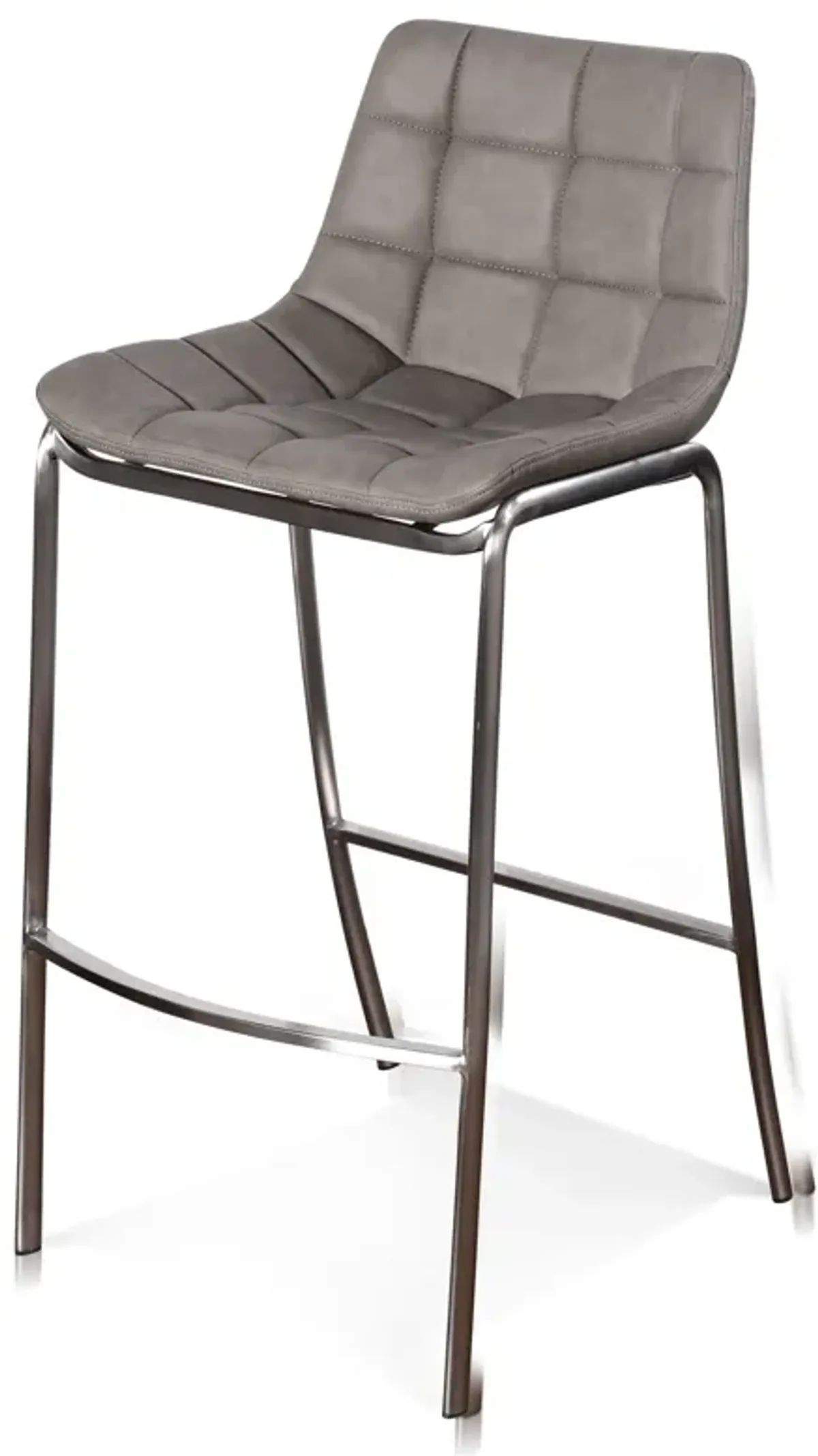 Light Tufts Gray Bar Stools