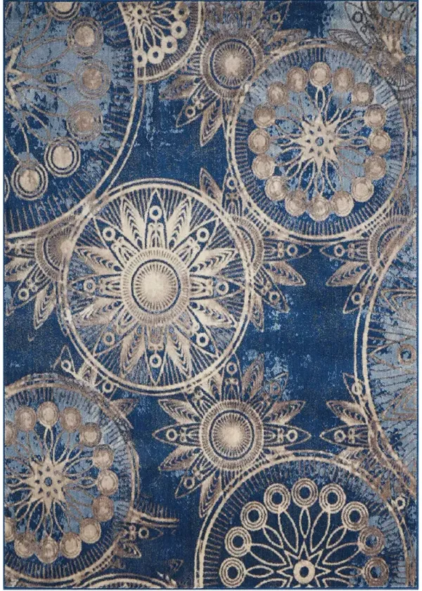 Somerset ST764 Denim 2' x 2'9" Rug