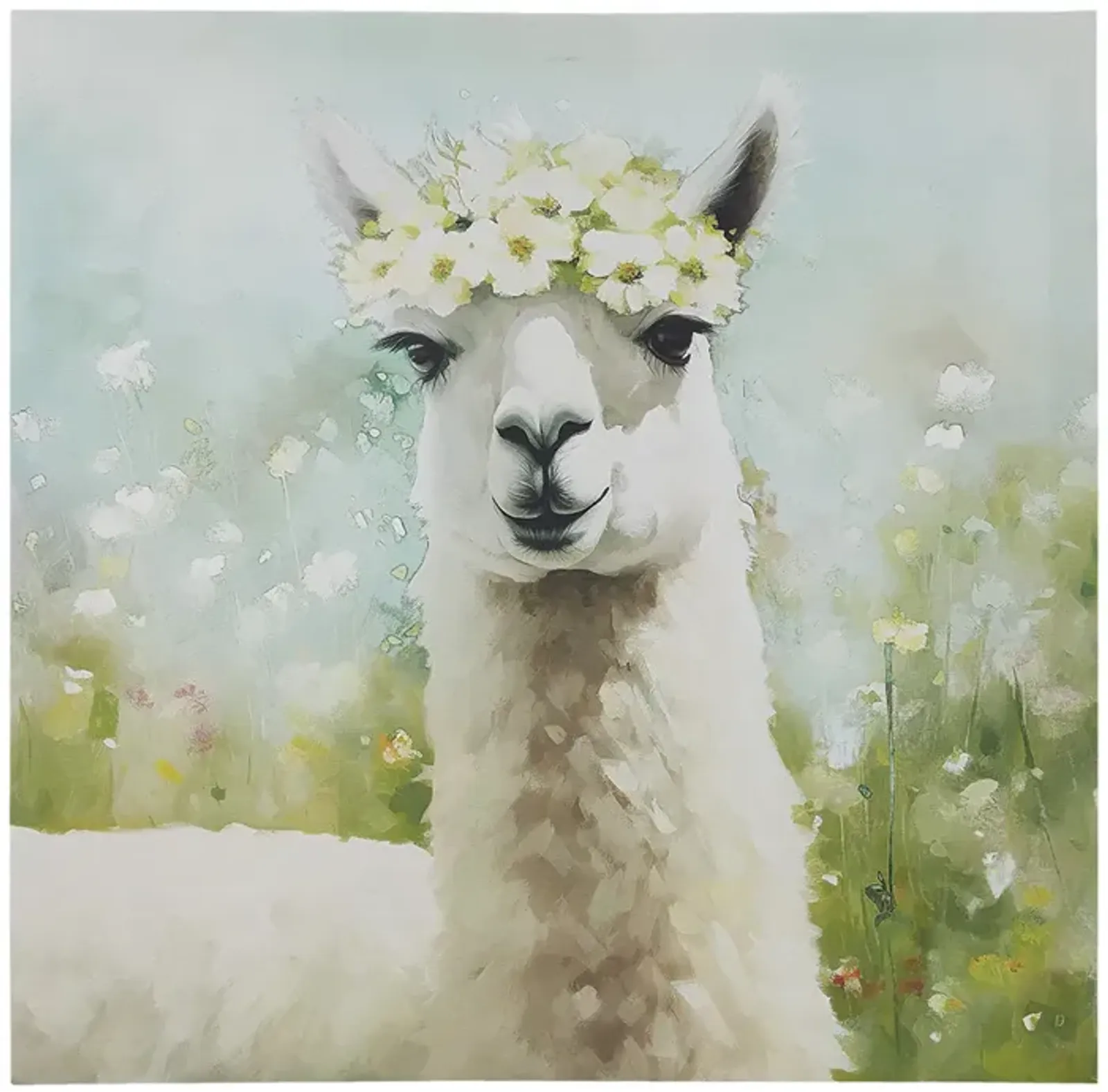 Gracie Mills Kemp Adorable Animals Canvas Wall Art