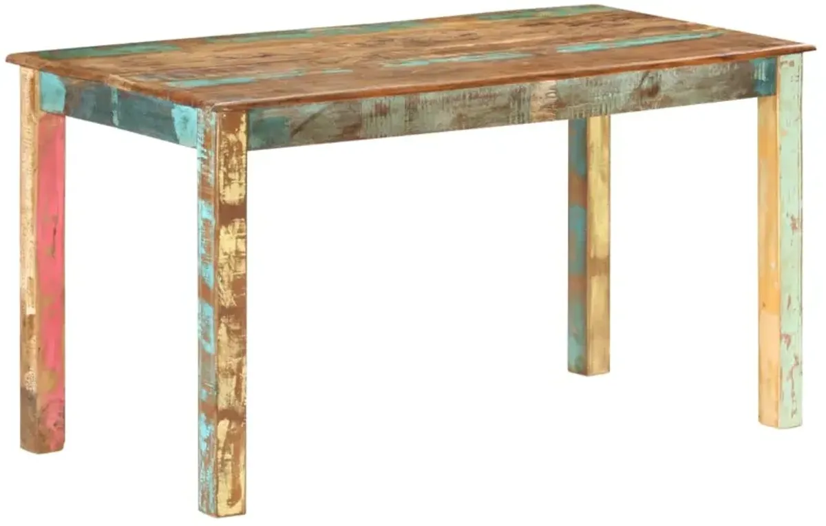 vidaXL Dining Table Solid Reclaimed Wood 55.1"x27.6"x29.9"