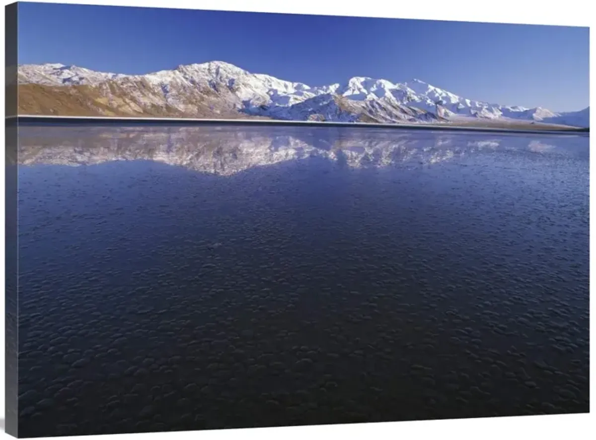 Flooded Racetrack Playa, Death Valley National Park, California-Canvas Art-40x30