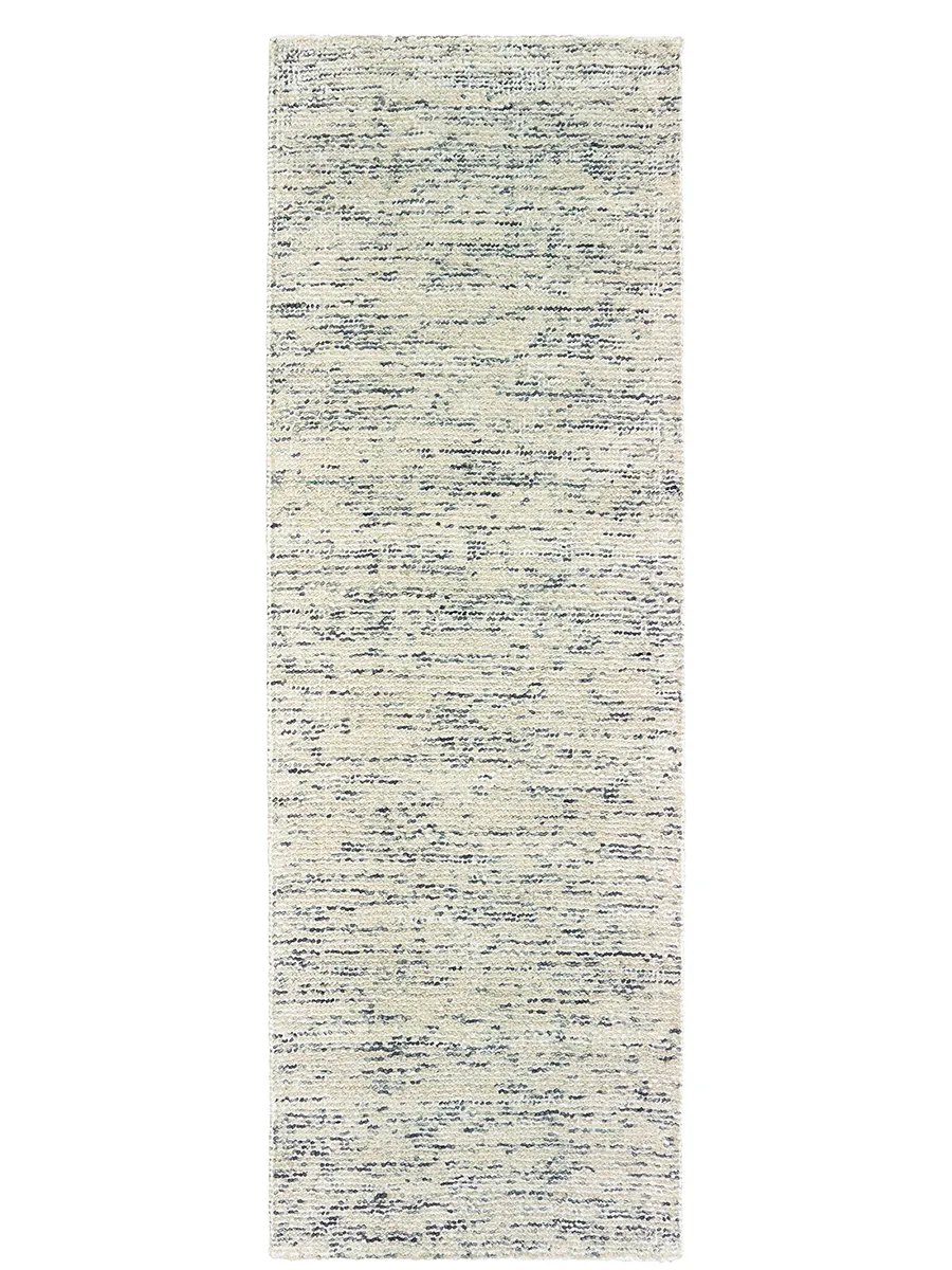 Lucent 2'6" x 8' Ivory Rug