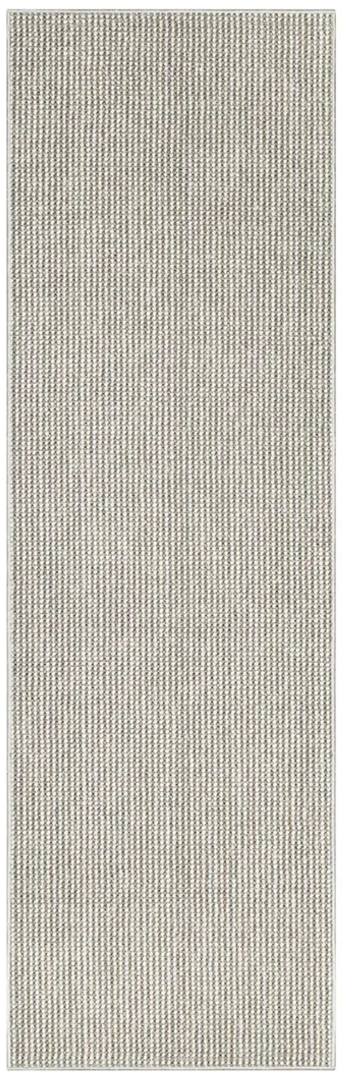 Natural Texture NTX01 Ivory/Mocha 2' x 6' Rug